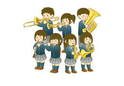 run throughのイラスト